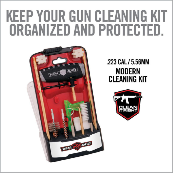 REAL AVID Gun Boss® Pro - AR15 Cleaning Kit Profesyoneller için temizlik seti