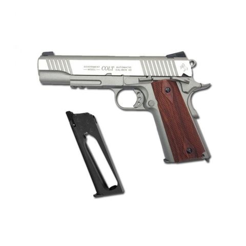 CYBERGUN Colt 1911 Gümüş CO2 Blowback Airsoft Tabanca