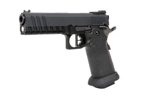 AW HX2003 Black Ace Hi-Capa Full Metal GBB Airsoft Tabanca