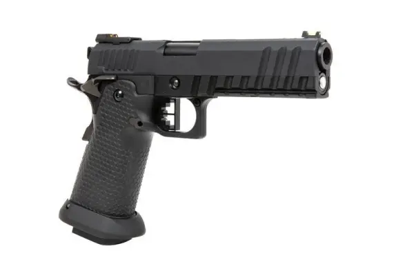 AW HX2003 Black Ace Hi-Capa Full Metal GBB Airsoft Tabanca
