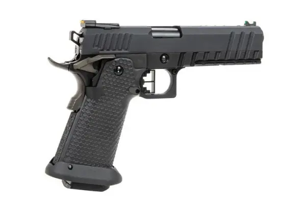 AW HX2003 Black Ace Hi-Capa Full Metal GBB Airsoft Tabanca