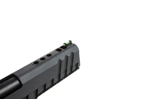 AW HX2003 Black Ace Hi-Capa Full Metal GBB Airsoft Tabanca