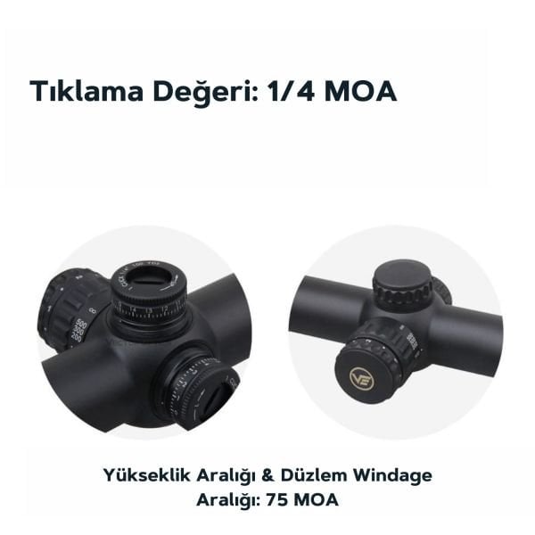 Continental x6 3-18x50 CDM Hunting Tüfek Dürbünü SCOL-X21