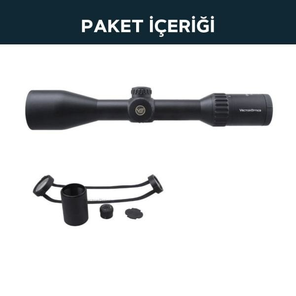 Continental x6 3-18x50 CDM Hunting Tüfek Dürbünü SCOL-X21