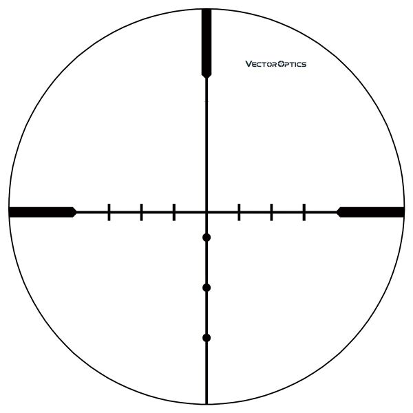 SCOM-29 MATIZ 4-12x40AO 1'' SFP Tüfek Dürbünü