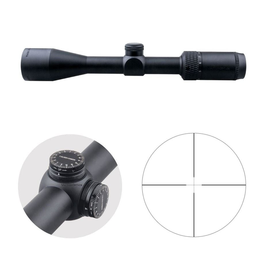 MATIZ 3-9X40 1'' SFP Tüfek Dürbünü