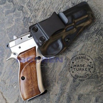 CZ75 KYDEX Tabanca Kılıfı - Kadife kaplamalı