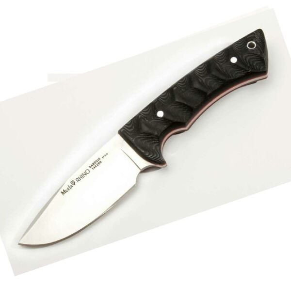 Muela RHINO-10SV.M Rhino Serisi Siyah Micarta Bıçak