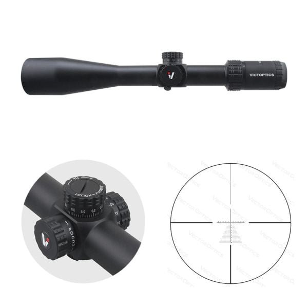 Victoptics S4 6-24X50 FFP Tüfek Dürbünü OPFF-02