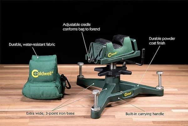 Caldwell®The Rock Deluxe Shooting Rest Alçak 3 Ayak Tüfek Atış Sehpası