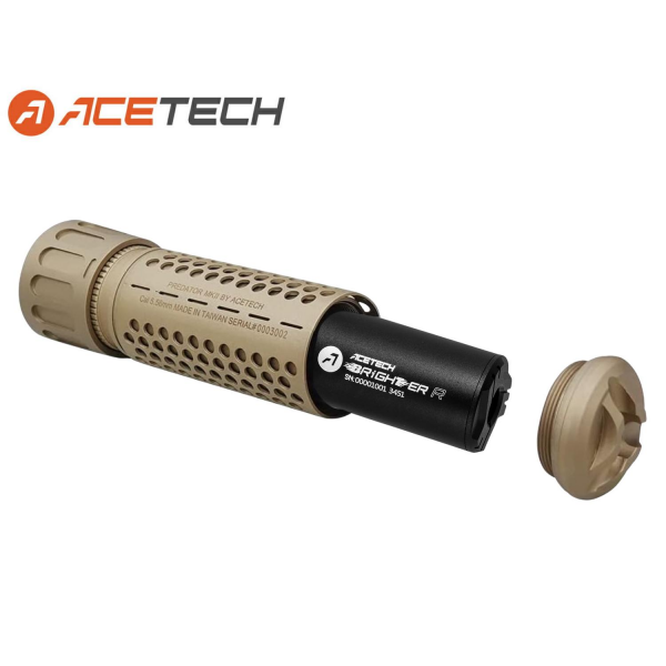 ACETECH PREDATOR MKII TAN QD + BRIGHTER R Tabanca ve  Tufek Adaptor SET ÇÖL RENGİ