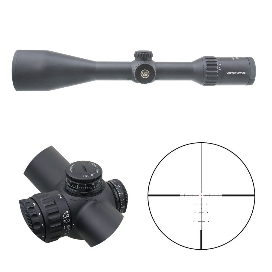 CONTINENTAL 2.5-15X56 HUNTING BDC Tüfek Dürbünü