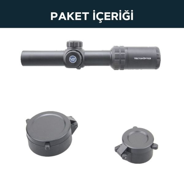 VECTOR GRIZZLY 1-4X24 HUNTING TÜFEK DÜRBÜNÜ SCOC-41