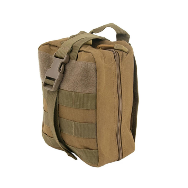 ISG Tactical Taktik Sağlık Çantası (MOLLE Sistem) — Çöl Renk