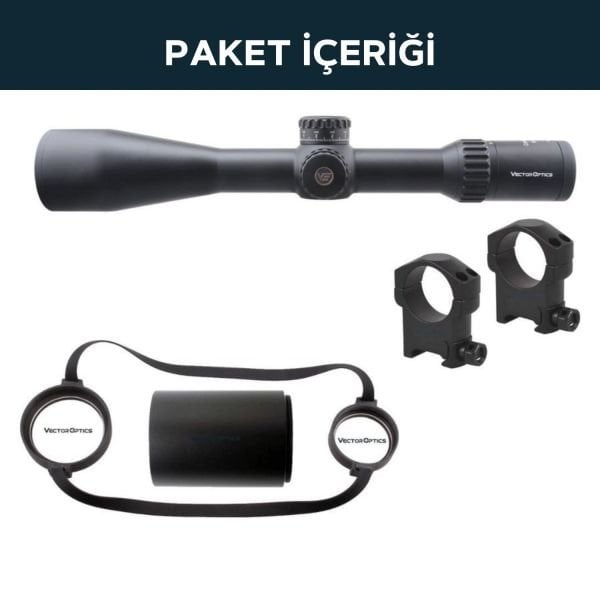 Continental x6 5-30x56 MBR FFP 34mm Uzun mesafe yivli tüfek dürbünü