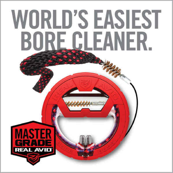 REAL AVID Bore Boss® 12cal WORLD’S EASIEST BORE CLEANER Namlu Temizleyici