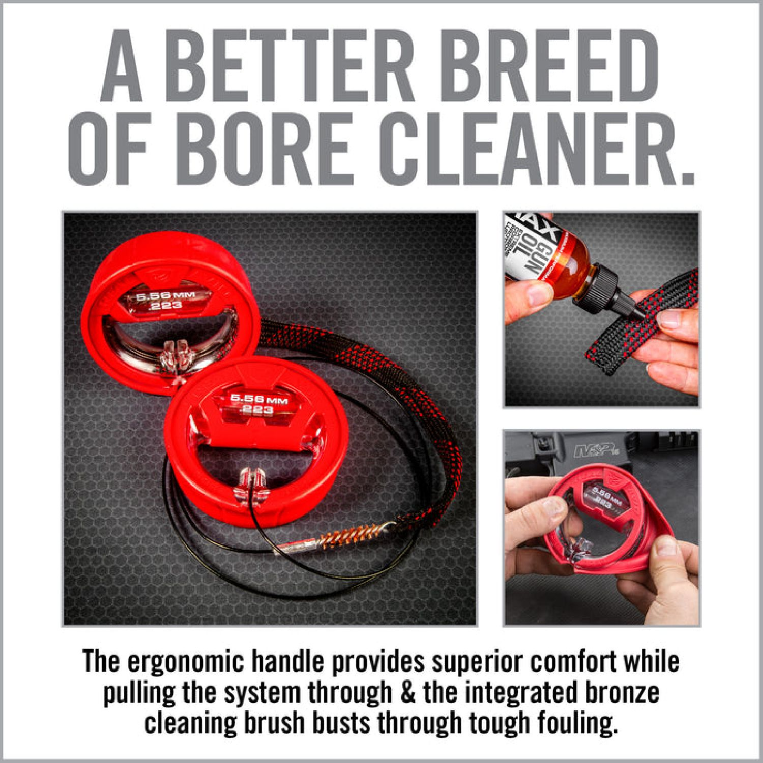 REAL AVID Bore Boss® .22CAL/.223CAL/5.56MM WORLD’S EASIEST BORE CLEANER Namlu Temizleyici
