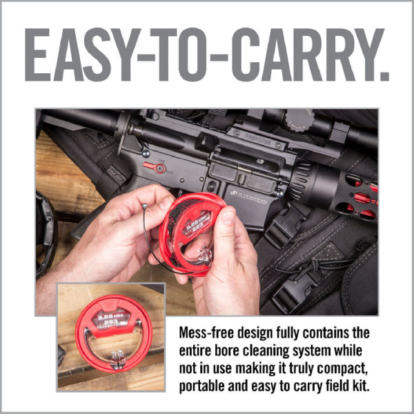 REAL AVID Bore Boss® .22CAL/.223CAL/5.56MM WORLD’S EASIEST BORE CLEANER Namlu Temizleyici
