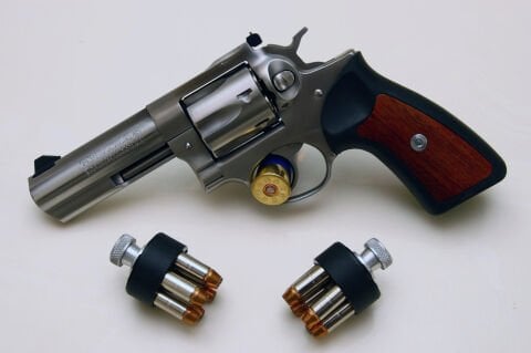 HKS 586-A Revolver Speedloader for .357 Mag - S&W 586, 686, 581, 681
