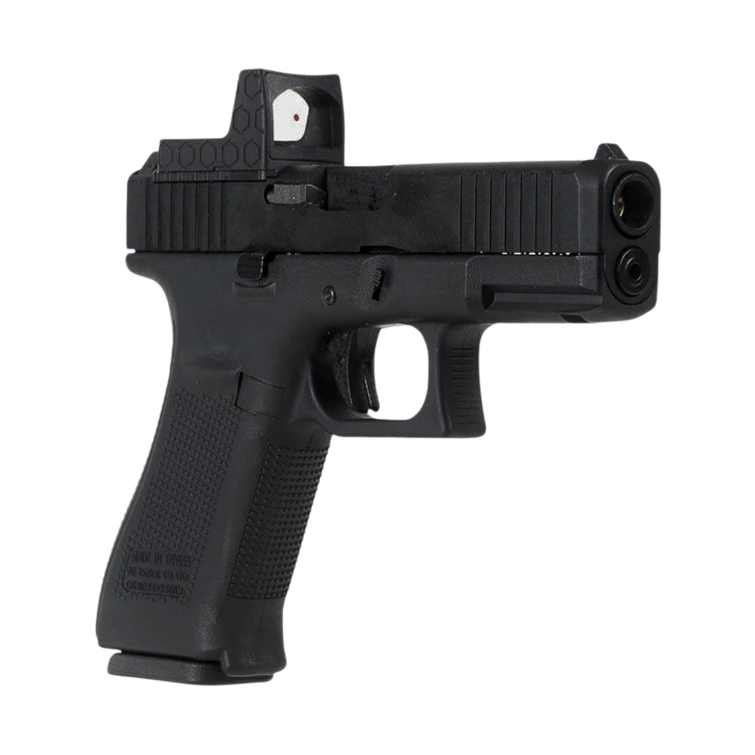 WE Glock G19X Gen5 MOS — RMR Red dot Yuvalı GBB Airsoft Tabanca (Siyah)