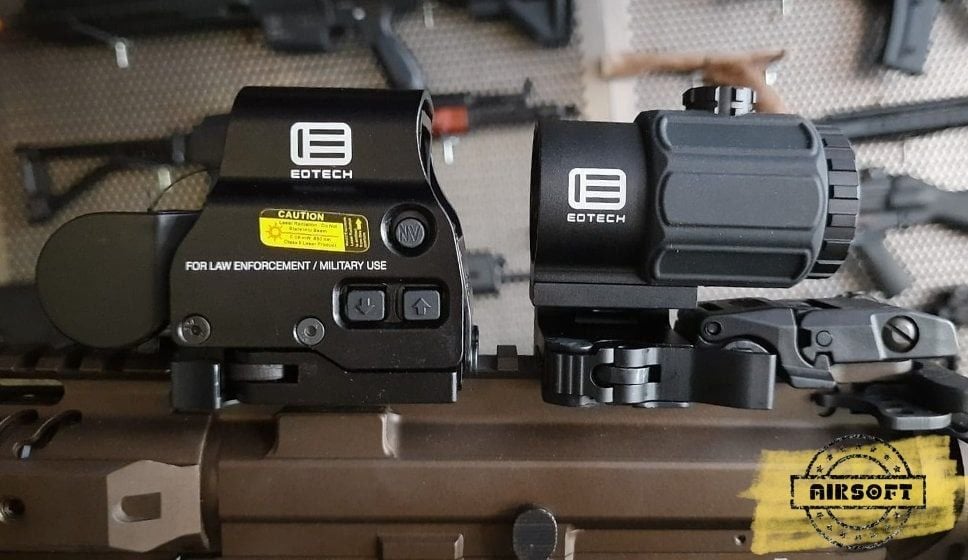 ITECH HHSI Holographic Hybrid Sight ve G33 STS 3x Magnifier SETI