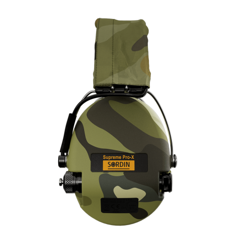 Sordin Supreme Pro-X LED CAMO JEL Bantlı Profesyonel Atış Kulaklığı