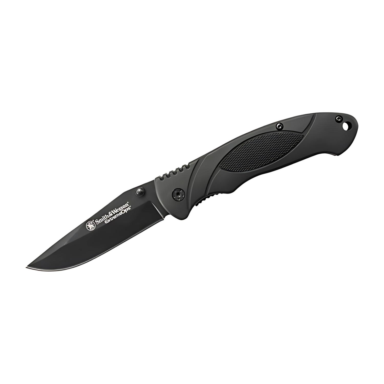 Smith Wesson® Extreme Ops Drop Point Aluminum Handle Çakı SWA25