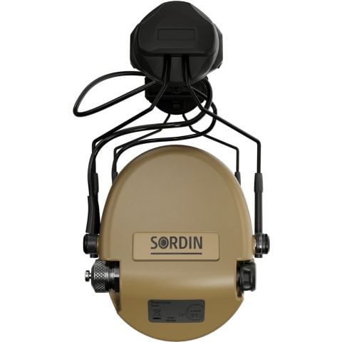 Sordin Supreme Mil ASKERI SINIF AUX ARC Rail Sand 72308-05-S Atış Kulaklığı