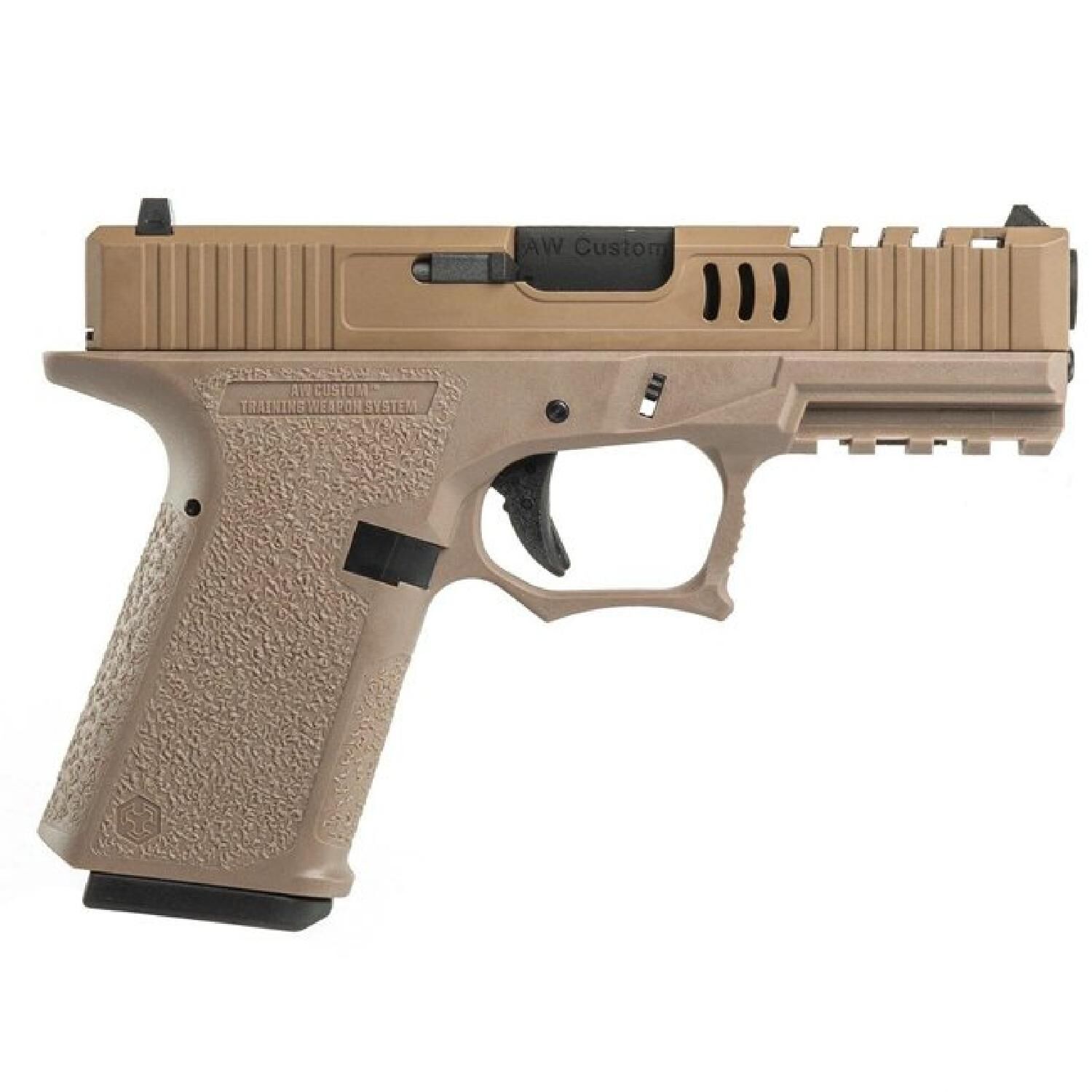 AW Custom VX9201 TAN Airsoft GBB Tabanca G19 MDX tipi AW-VX9201