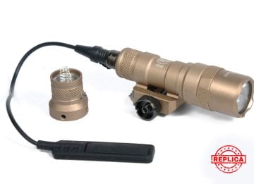 Tactical M300B Mini Scout 400 Lumen 20mm Raylı Tüfek Feneri- Çöl Rengi