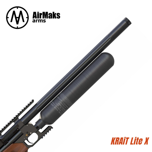 Airmaks  KRAIT Lite X 5.5mm/.22cal SİYAH PCP HAVALI TÜFEK