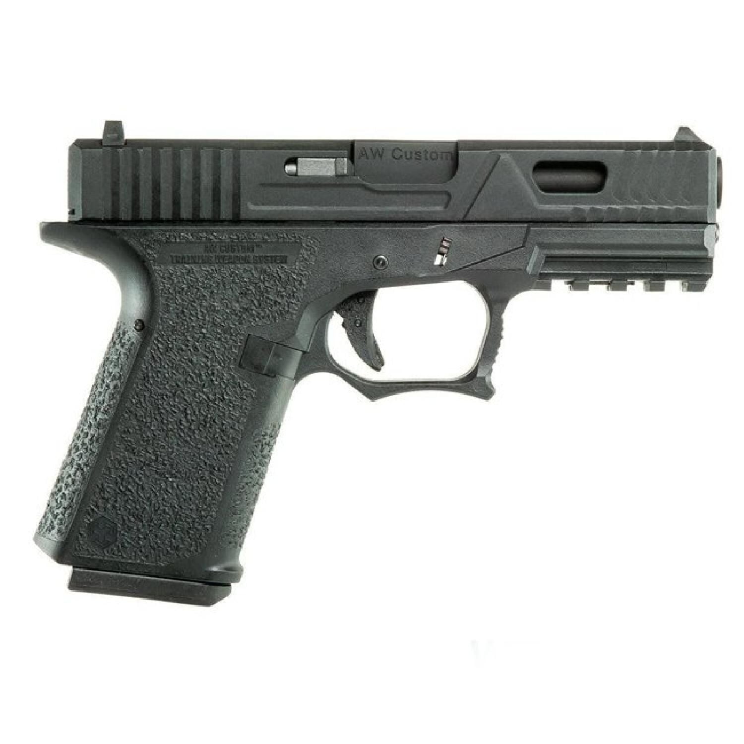Cybergun AW Glock19 SIYAH VX9300 GBB Airsoft Tabanca