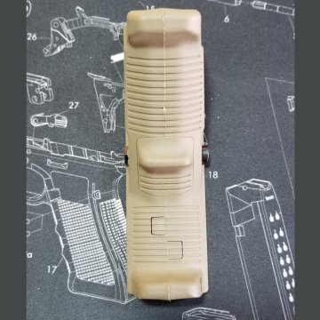 ISG Açılı el tutamağı Çöl rengi - AFG Angled Fore Grip - TAN