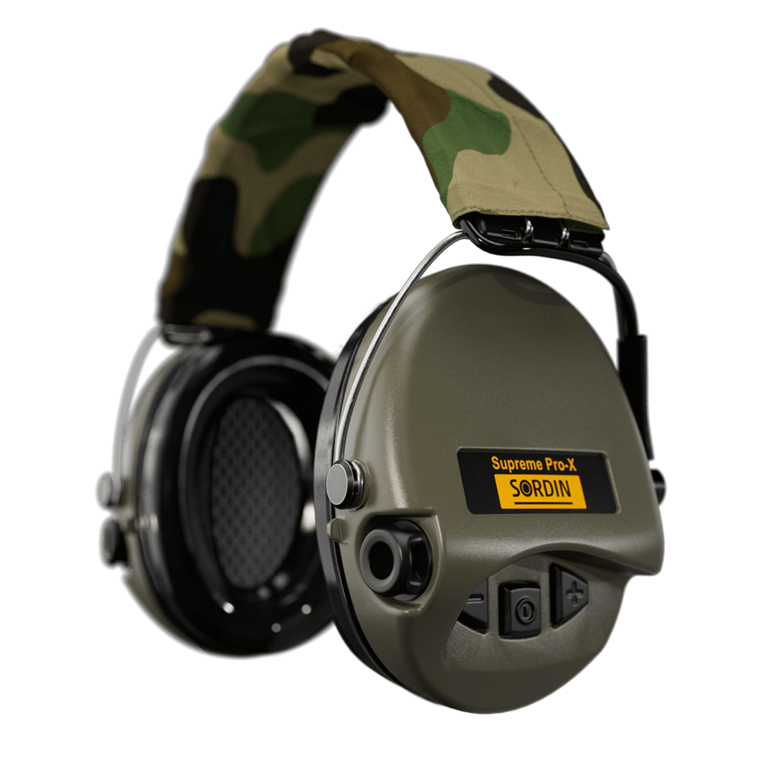 Sordin Supreme Pro-X CAMO PVC Bantlı Profesyonel Atış Kulaklığı