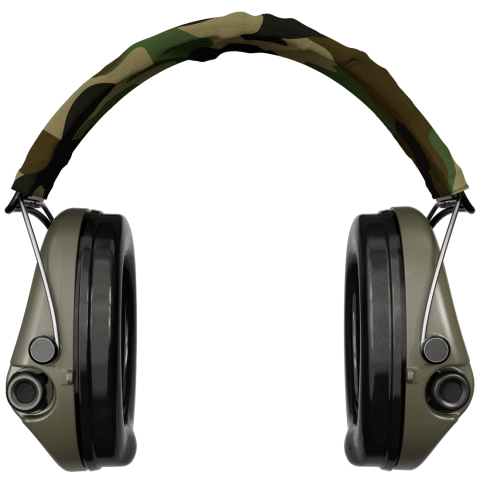 Sordin Supreme Pro-X CAMO PVC Bantlı Profesyonel Atış Kulaklığı