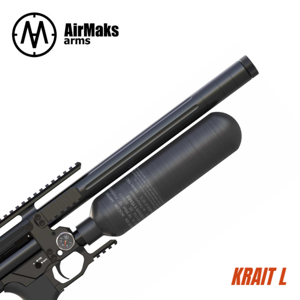 Airmaks KRAIT L 5.5mm/.22cal SİYAH PCP HAVALI TÜFEK