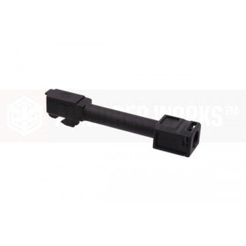 AW, WE Glock Kompensatör + Dış Namlu Kiti (COMPACT / MODEL 1 / SİYAH)