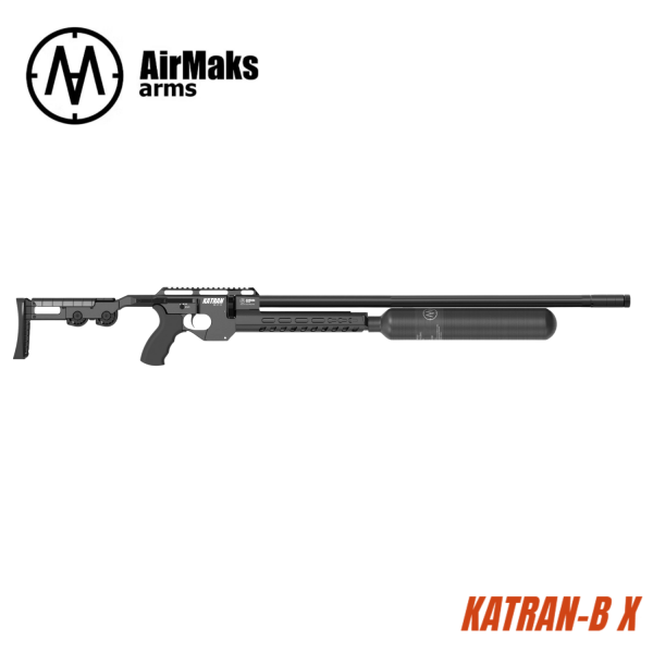 Airmaks  KATRAN XB HP 6.35mm/.25cal SİYAH PCP HAVALI TÜFEK