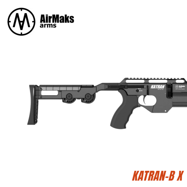 Airmaks  KATRAN XB HP 6.35mm/.25cal SİYAH PCP HAVALI TÜFEK