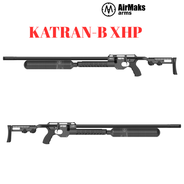 Airmaks  KATRAN XB HP 5.5mm/.22cal SİYAH PCP HAVALI TÜFEK