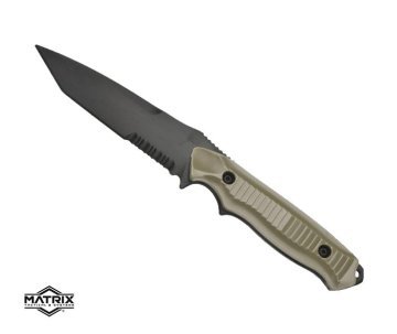 Dummy Airsoft Bıçak, Matrix Aggressor Training Knife - TAN