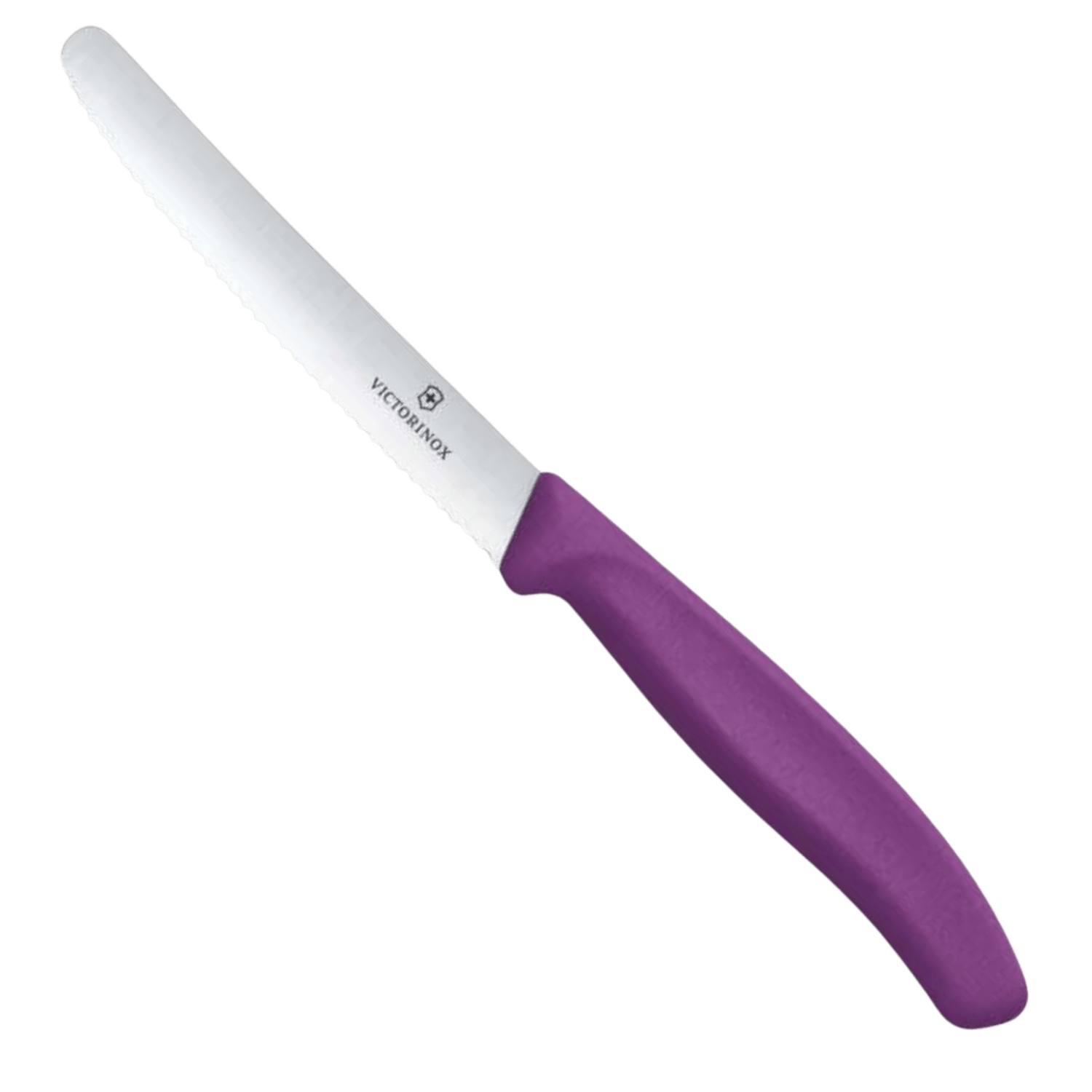 Victorinox Swiss Classic 11cm Tırtıklı Domates Bıçağı, Mor