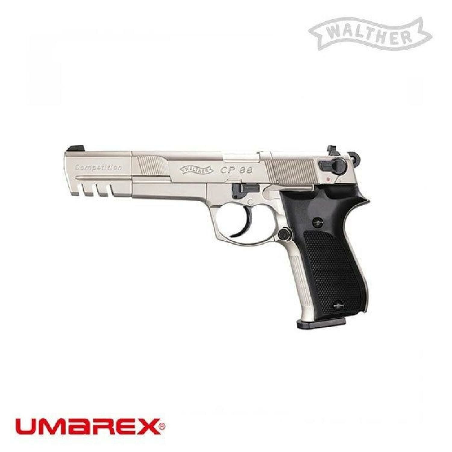 WALTHER CP88 Competition 4,5 mm Nikel Havalı Tabanca