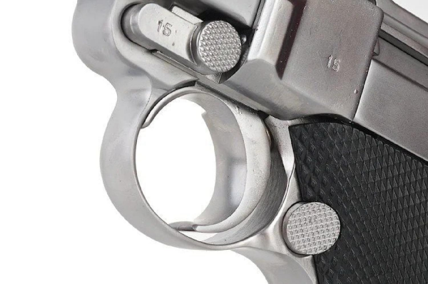 WE Luger P08 Silver 4 Kısa Namlu Airsoft Tabanca