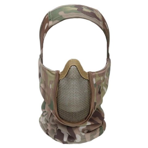 Airsoft Telli Balaklava - AGIZ KORUMA -Multicam - Wosport Shadow Fighter