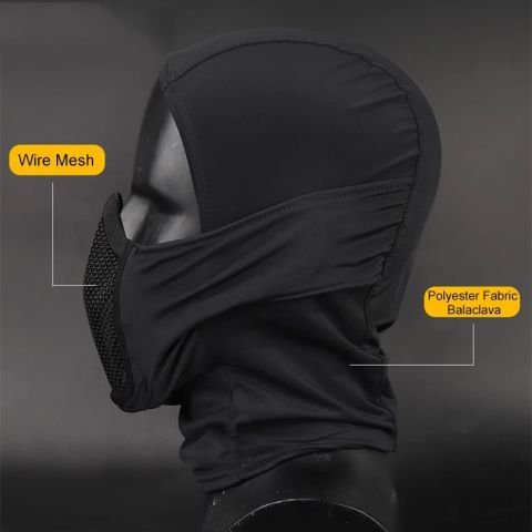 Airsoft Telli Balaklava - AGIZ KORUMA -Multicam - Wosport Shadow Fighter