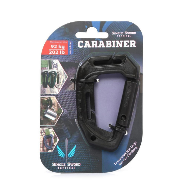 SS KARABİNA KANCA 92kg taşıma kapasitesi - 153.20.0062