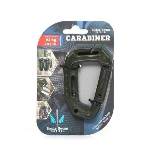 SS KARABİNA KANCA 92kg taşıma kapasitesi - 153.20.0062