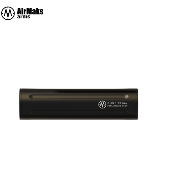 Airmaks Susturucu 1/2UNF - 40mm Çap - 151mm Uzunluk - Katran & Krait Uy. PCP Tüfek