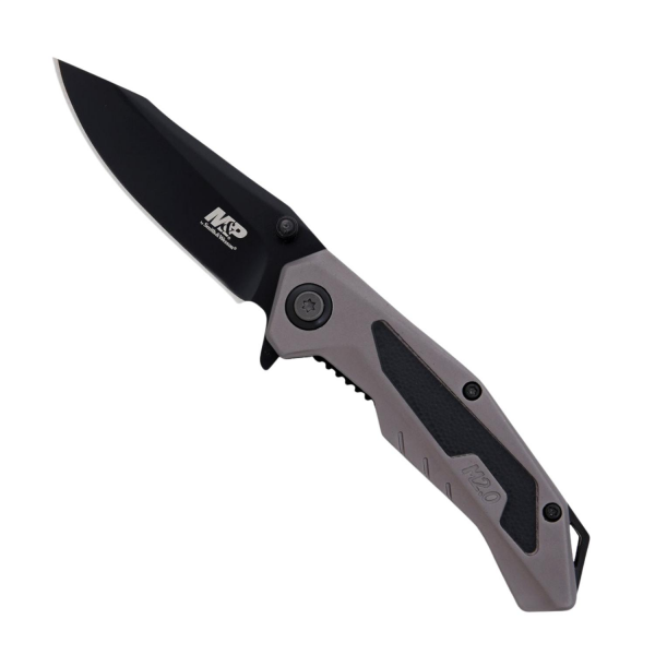 Smith Wesson® M&P M2.0 ULTRAGLIDE TI Aluminum Rubberized Drop Point Çakı 1100041